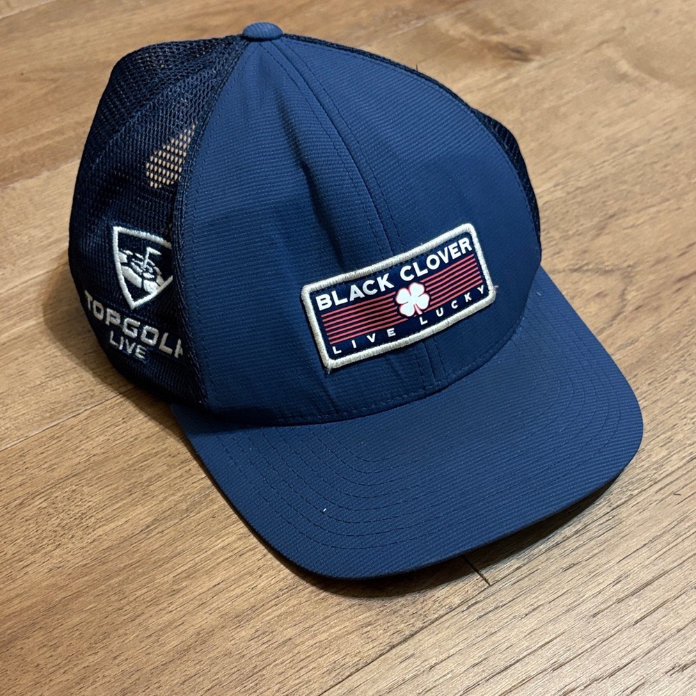 Black Clover TopGolf Navy Blue Cap